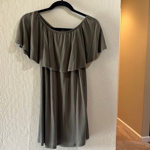 Army green dress